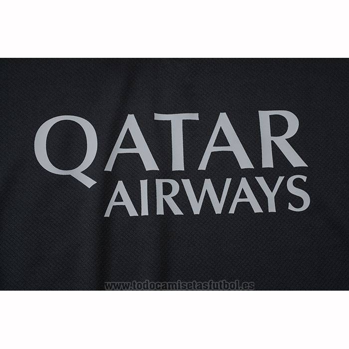 Chandal del Paris Saint-Germain Jordan Manga Corta 2025-2026 Negro - Pantalon Corto